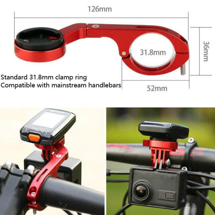 Bicycle Mountain Bike Aluminum Alloy Code Table Stand Universal Code Table Extension Flashlight Bracket Reluova