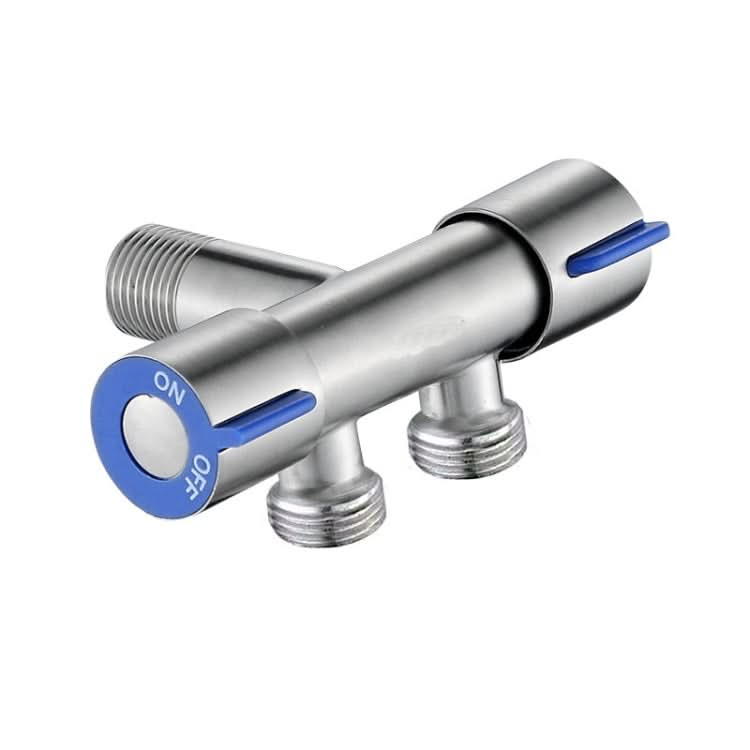 Stainless Steel One-In-Two-Out Multi-Function Three-Way Valve Faucet - Reluova