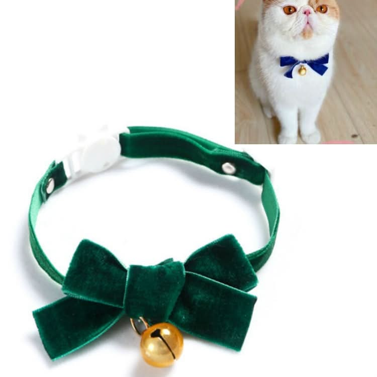 Velvet Bowknot Adjustable Pet Collar Cat Dog Rabbit Bow Tie Accessories - Reluova