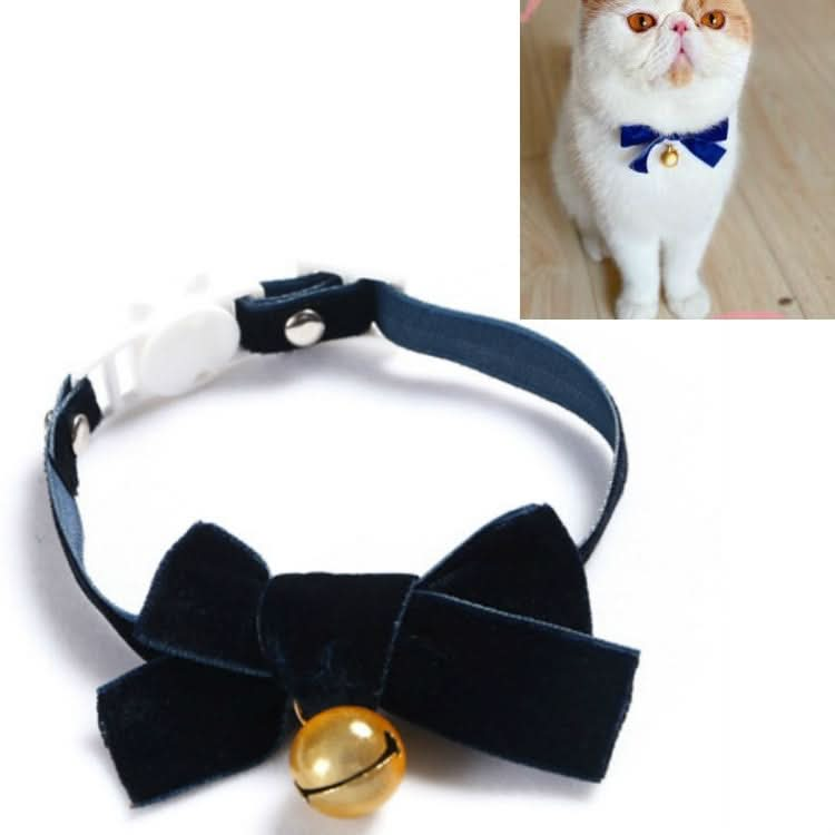 Velvet Bowknot Adjustable Pet Collar Cat Dog Rabbit Bow Tie Accessories - Reluova