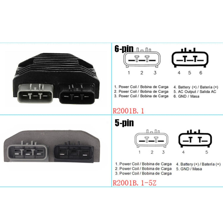 2001B.1 Motorcycle Rectifier For Can-Am Commander 1000 RHINO700/YXR700-Reluova