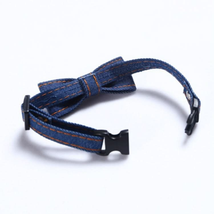 Pet Cowboy Bow Tie Collar Cats Dogs Adjustable Tie Collars Pet Accessories Supplies - Reluova