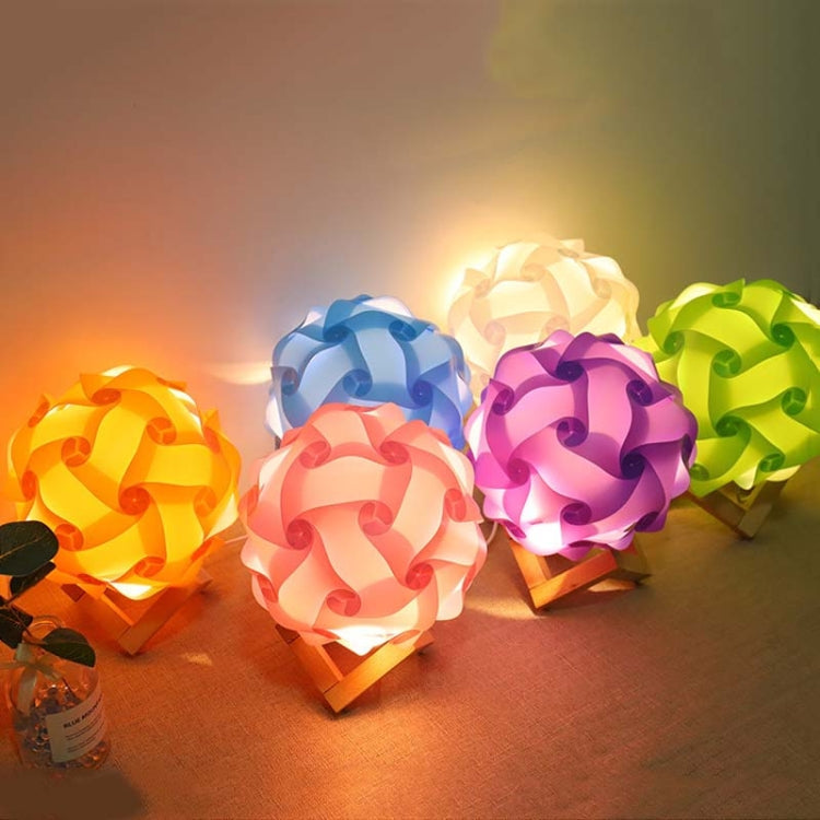 Creative Bedroom Bedside Night Light USB Round Romantic Room Decoration Lamp with Wood Base My Store