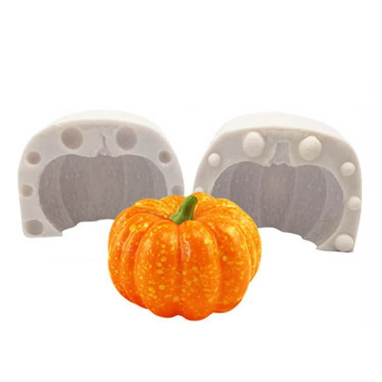 Halloween Three-Dimensional Pumpkin Cake DIY Scented Candle Silicone Mold - Reluova