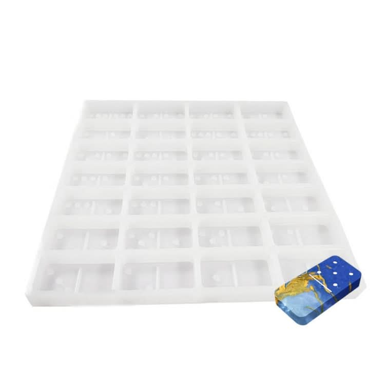 Domino Epoxy Silicone Mold DIY Fondant Cake Decoration - Reluova