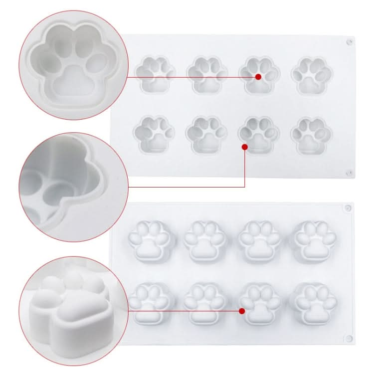 DIY Animal Claw Shape Candle Glue Cake Jelly Pudding Silicone Mold - Reluova