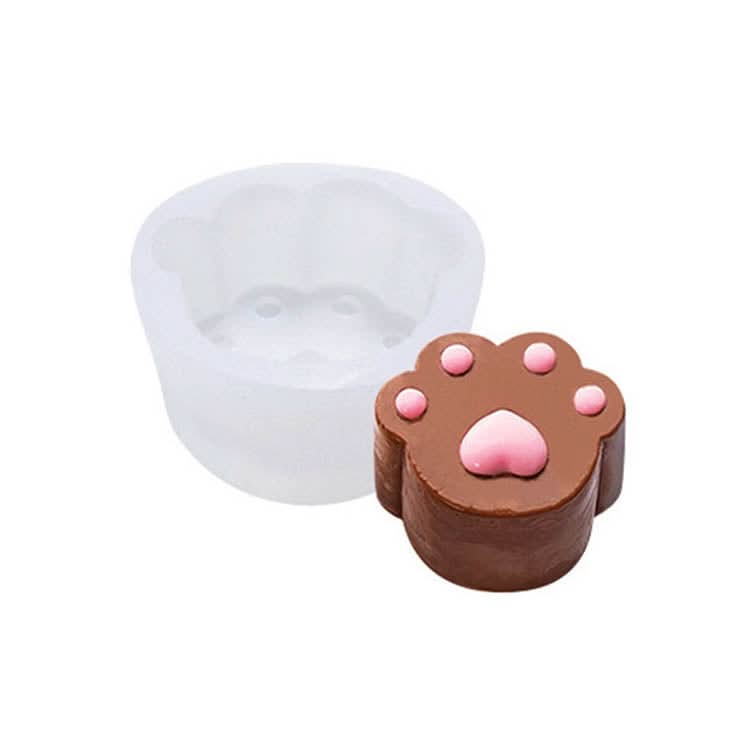 DIY Animal Claw Shape Candle Glue Cake Jelly Pudding Silicone Mold - Reluova