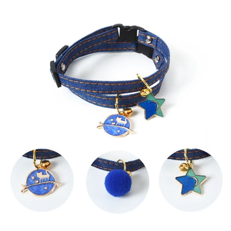 Pet Cowboy Cat Dog Collar With Bell Pet Accessories - Reluova