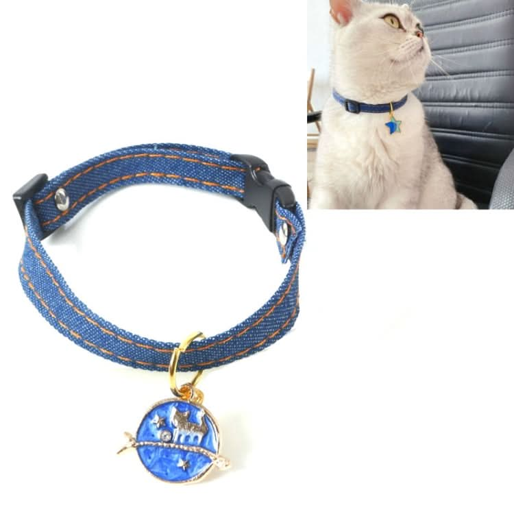 Pet Cowboy Cat Dog Collar With Bell Pet Accessories - Reluova