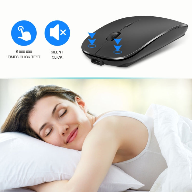 iMICE  E-1300 4 Keys 1600DPI Luminous Wireless Silent Desktop Notebook Mini Mouse My Store