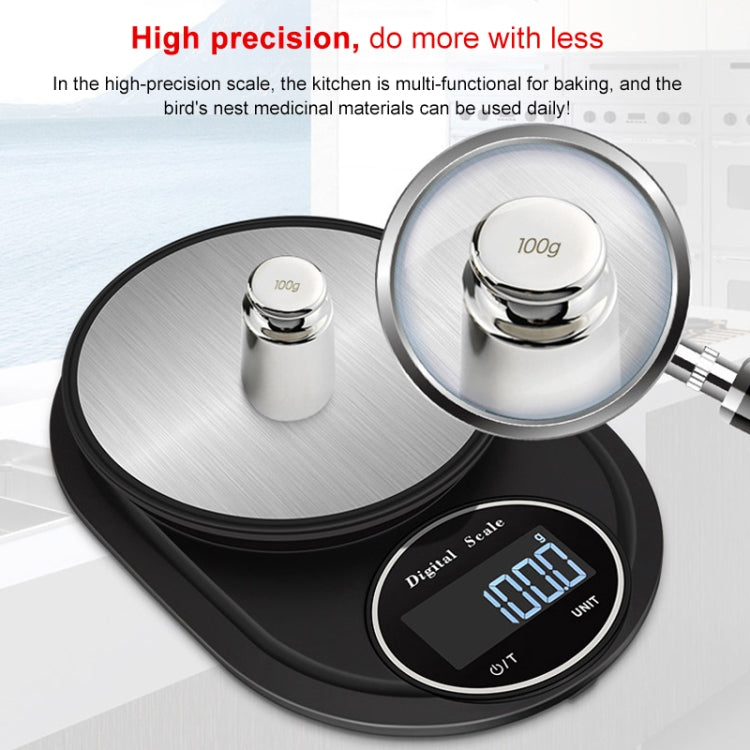 Home Kitchen Electronic Scale High Precision Stainless Steel Jewelry Scale My Store