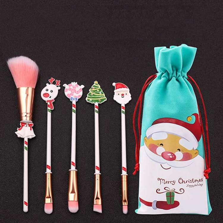 Christmas Makeup Brush Gift Elk Beginner Set Beauty Tool Set Reluova