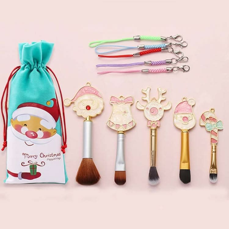 Christmas Makeup Brush Gift Elk Beginner Set Beauty Tool Set Reluova