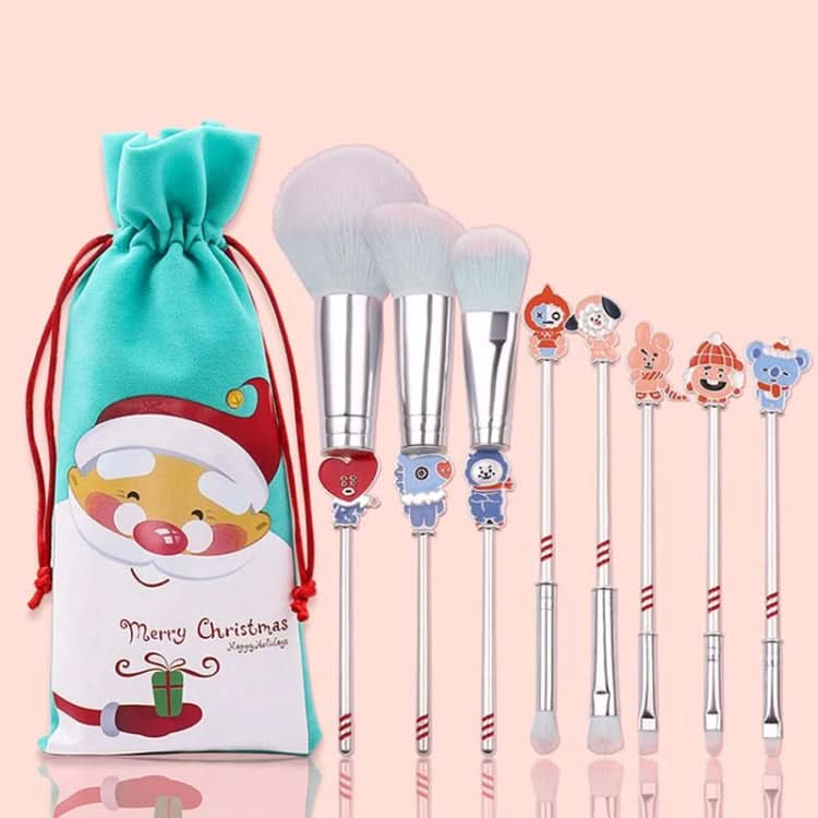 Christmas Makeup Brush Gift Elk Beginner Set Beauty Tool Set Reluova