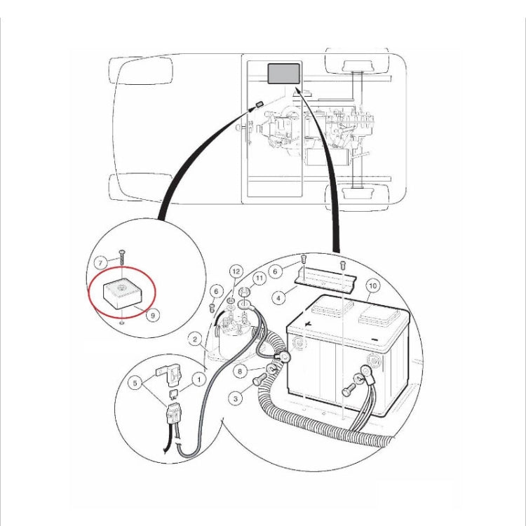 2020A.1.2 Golf Cart Rectifier 1015777 102711201 Club Car-Reluova