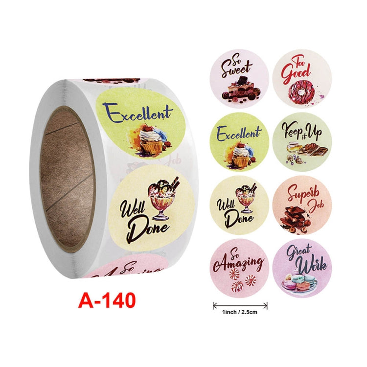 Children Reward Round Sticker Gift Decoration Sealing Sticker My Store