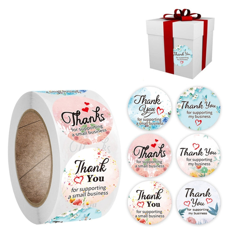 CrosFloral Thank You Label Gift Decoration Stationery Sticker My Store