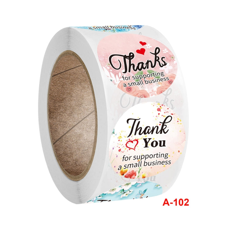 CrosFloral Thank You Label Gift Decoration Stationery Sticker My Store