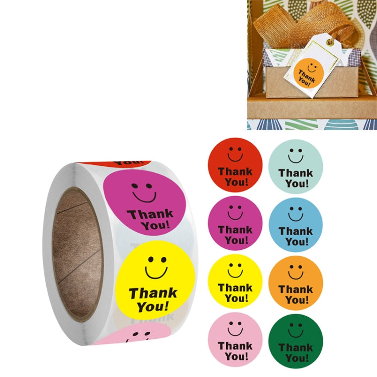 3 PCS Smiley Face Roll Stickers Label Teachers and Children Special Decorative Cartoon Stickers My Store