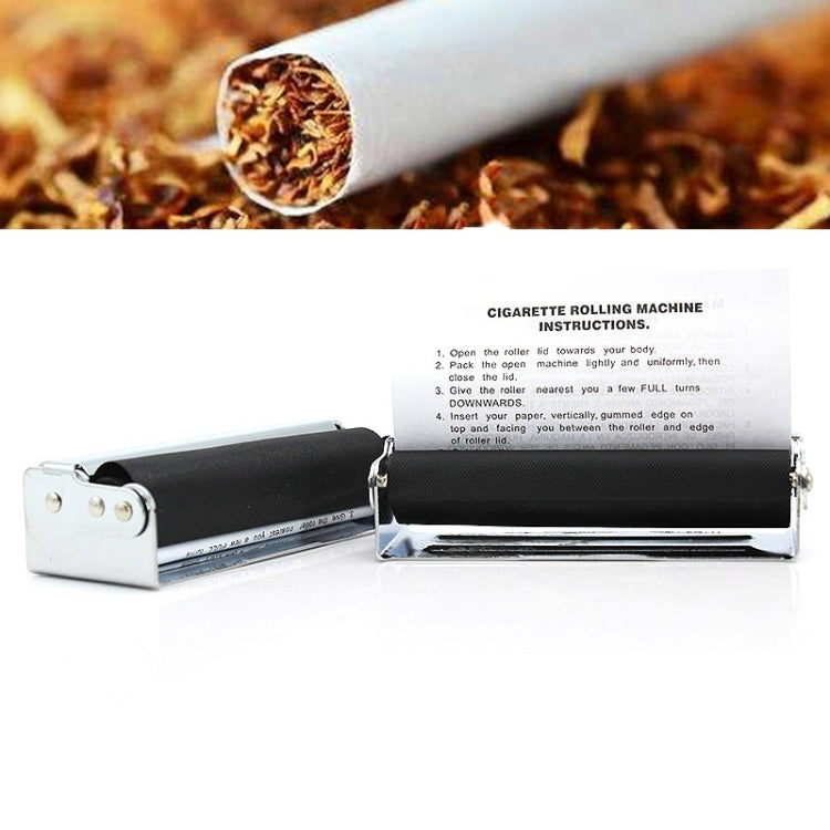 2 PCS Automatic Metal Cigarette Maker With Lid, Specification: 7.3x2.6x2cm-Reluova