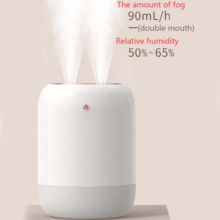 M09 Dual Nozzles Air Humidifier LED Digital Display UV Sterilization Portable Car Humidifier Reluova