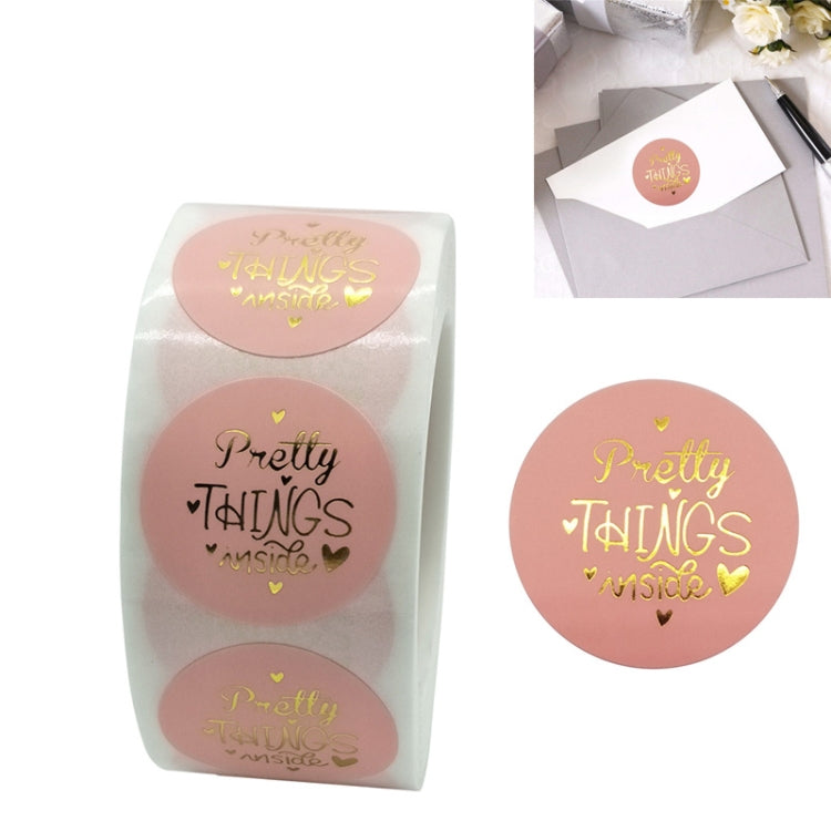 5 PCS Envelope Seal Sticker Gift Decoration Stamping Sticker My Store