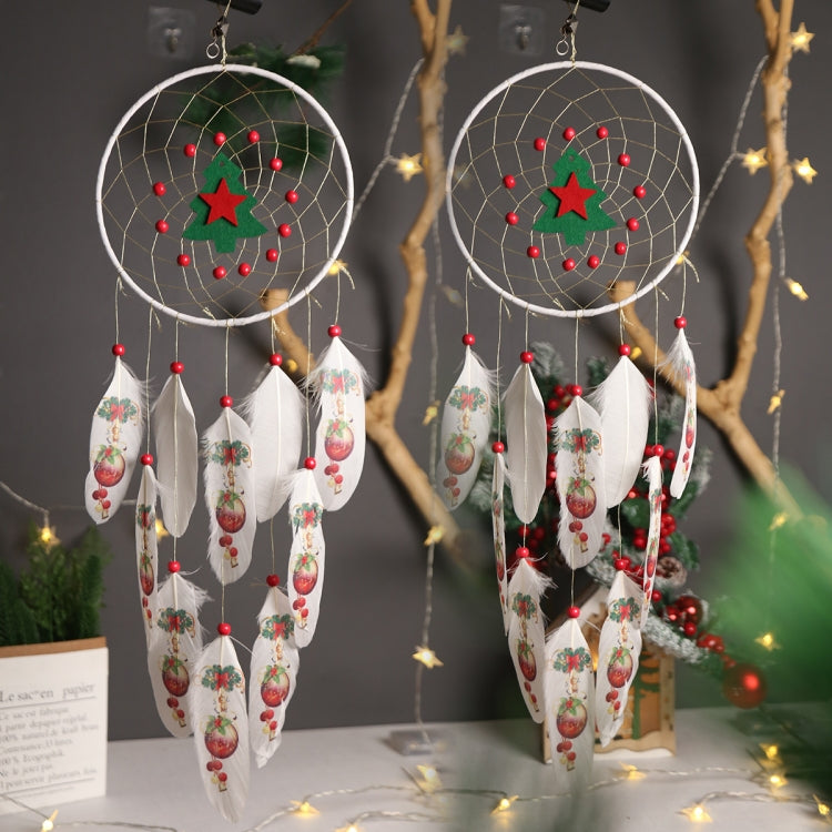 Christmas Tree Style Holiday Decoration Woven Ornament Dream Catcher My Store