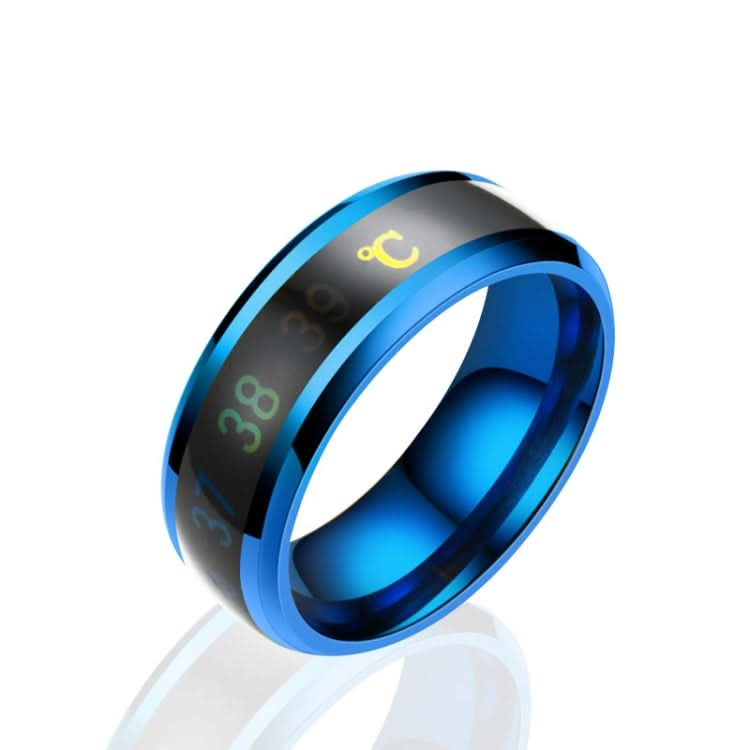 Smart Temperature Ring Stainless Steel Personalized Temperature Display Couple Ring, Series 1 Reluova