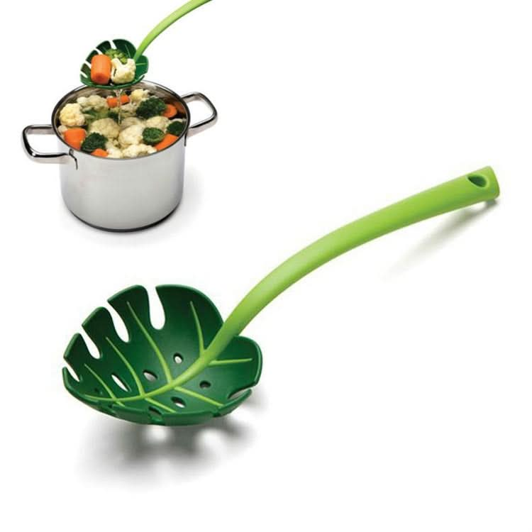 Green Leaf Colander Noodle Spoon Colander - Reluova