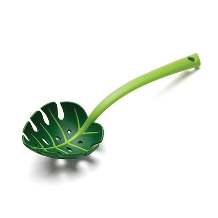 Green Leaf Colander Noodle Spoon Colander - Reluova