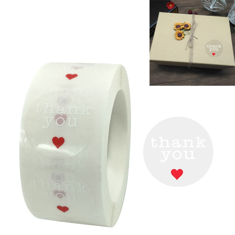 3 PCS Thank You Sticker Sealing Label Gift Packaging Decoration Sticker