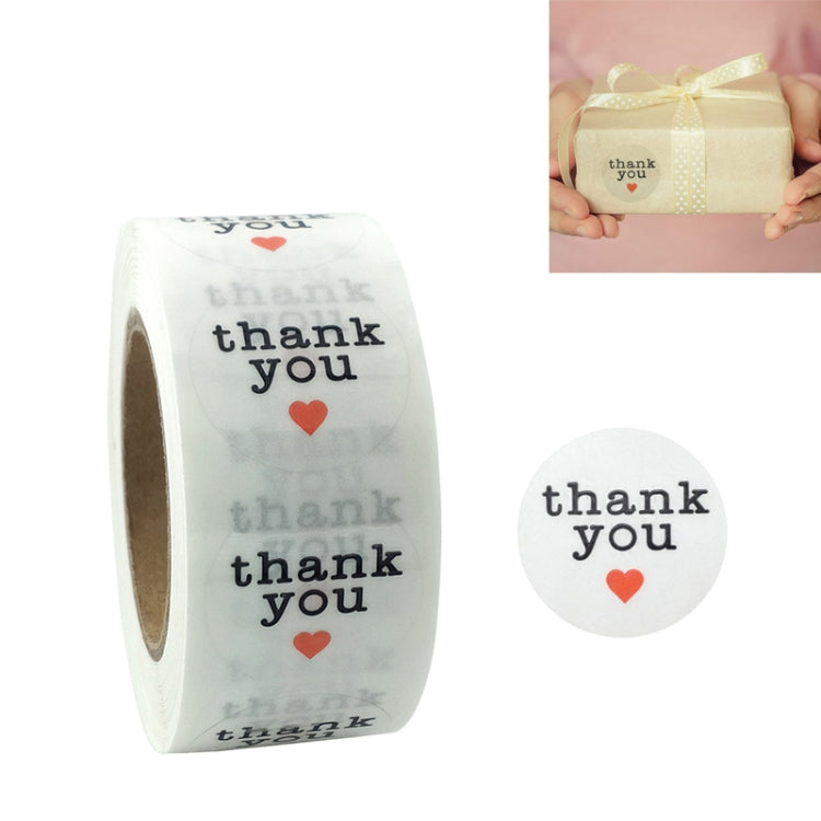 3 PCS Thank You Label Baking Wedding Decoration Sticker