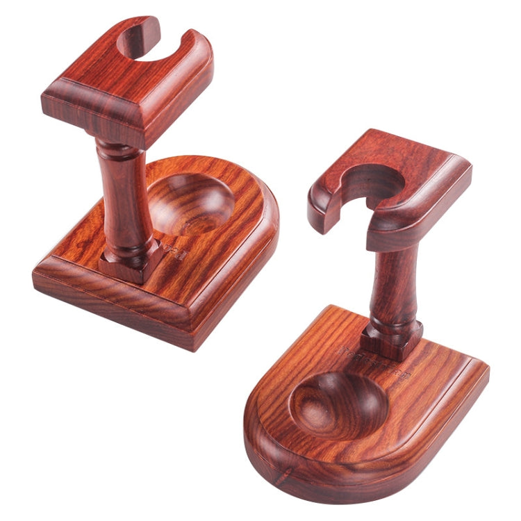 Solid Wood Pipe Rack Seat Single Pipe Pipe Display Stand Retro Removable Red Sandalwood Pipe Rack Holder My Store