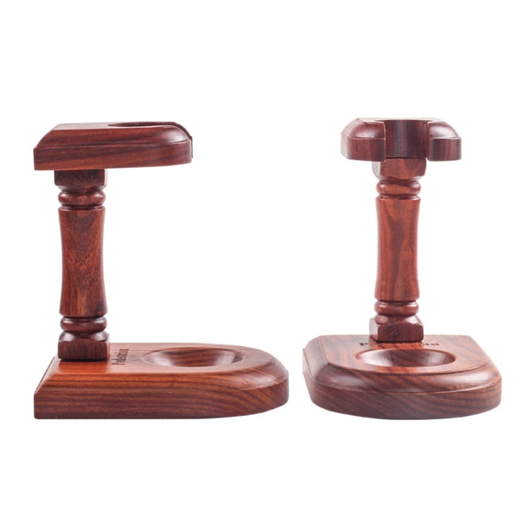 Solid Wood Pipe Rack Seat Single Pipe Pipe Display Stand Retro Removable Red Sandalwood Pipe Rack Holder My Store