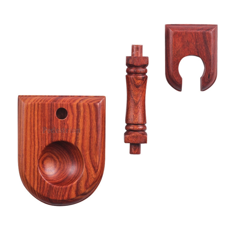 Solid Wood Pipe Rack Seat Single Pipe Pipe Display Stand Retro Removable Red Sandalwood Pipe Rack Holder My Store