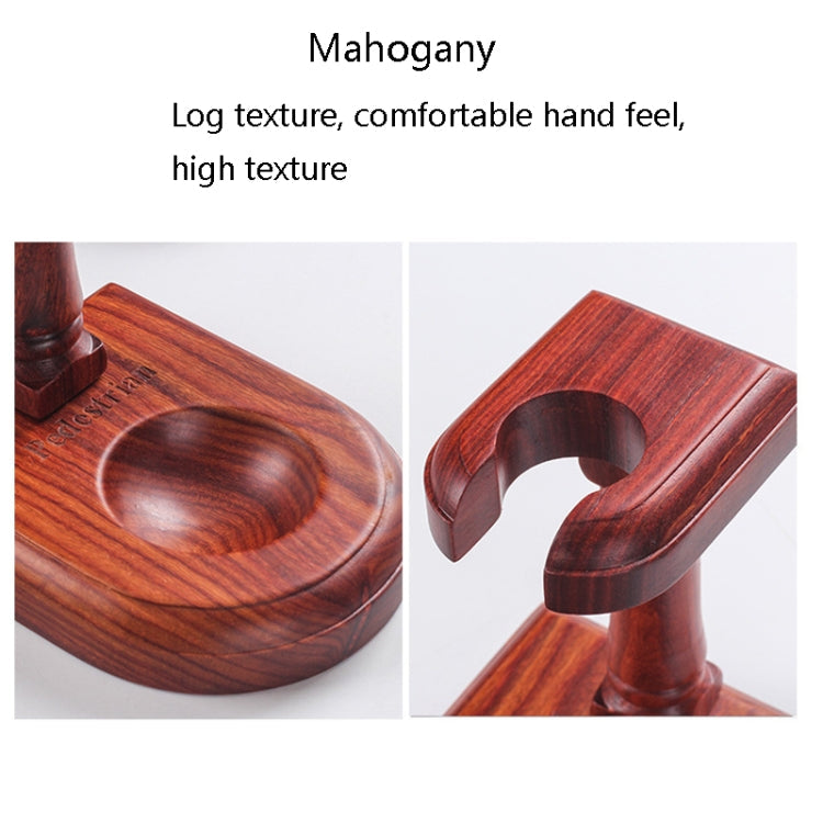 Solid Wood Pipe Rack Seat Single Pipe Pipe Display Stand Retro Removable Red Sandalwood Pipe Rack Holder My Store