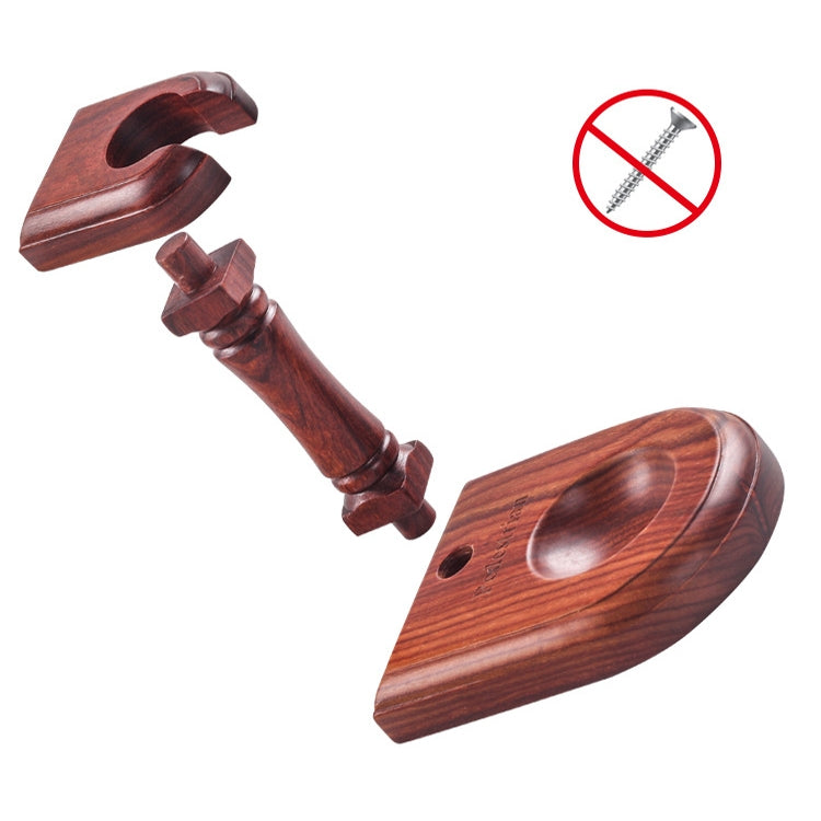 Solid Wood Pipe Rack Seat Single Pipe Pipe Display Stand Retro Removable Red Sandalwood Pipe Rack Holder My Store