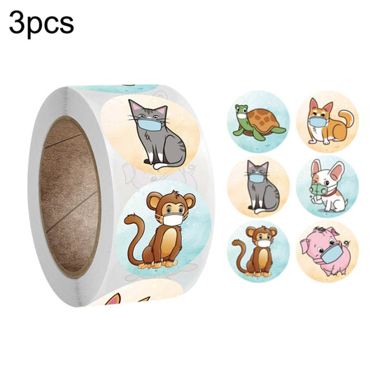 3 PCS Reward Stickers Children Toys Stationery Decoration Label My Store