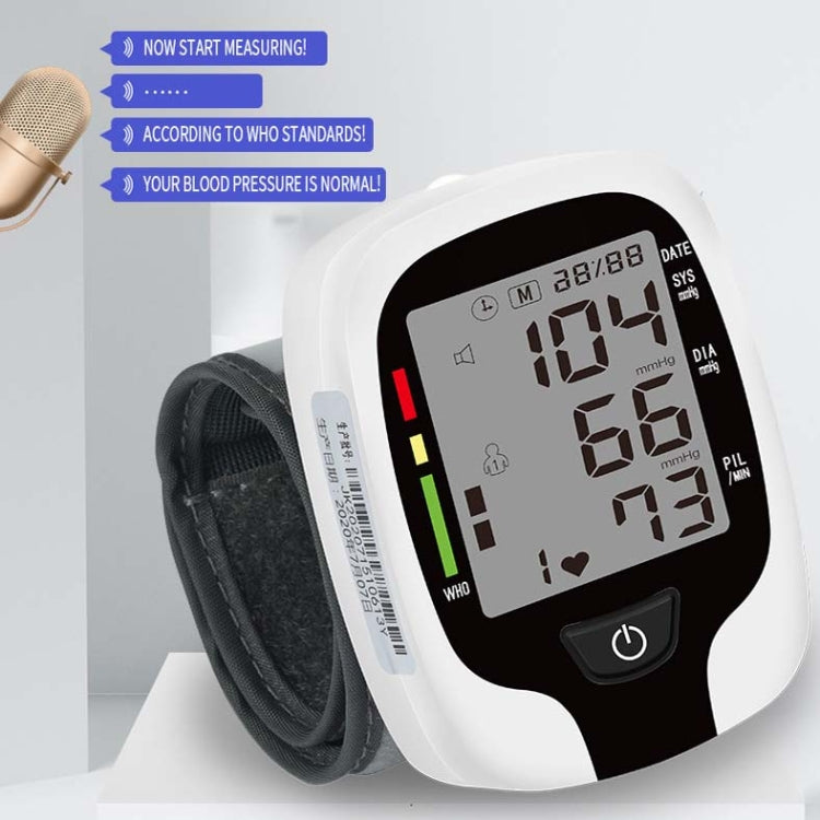 Wrist Type Electronic Blood Pressure Monitor Home Automatic Wrist Type Blood Pressure Measurement Reluova