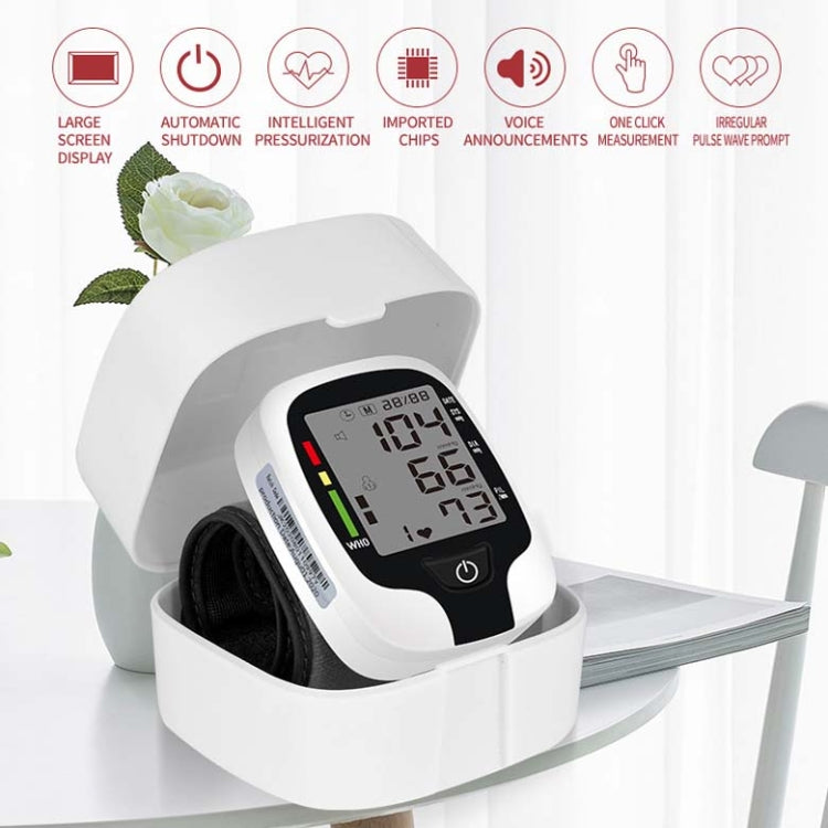 Wrist Type Electronic Blood Pressure Monitor Home Automatic Wrist Type Blood Pressure Measurement Reluova