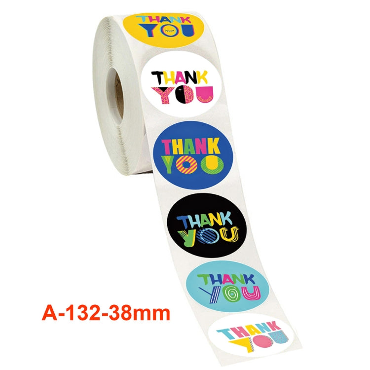 3 PCS Thank You Sticker 8 Kinds Of Pictures Wedding Party Decoration Supplies Label