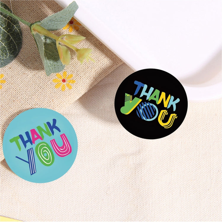 3 PCS Thank You Sticker 8 Kinds Of Pictures Wedding Party Decoration Supplies Label