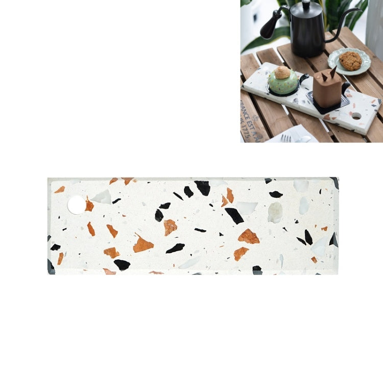 Terrazzo Chopping Board Coffee Shop Dinner Plate Cheese Board Food Photography Plate My Store