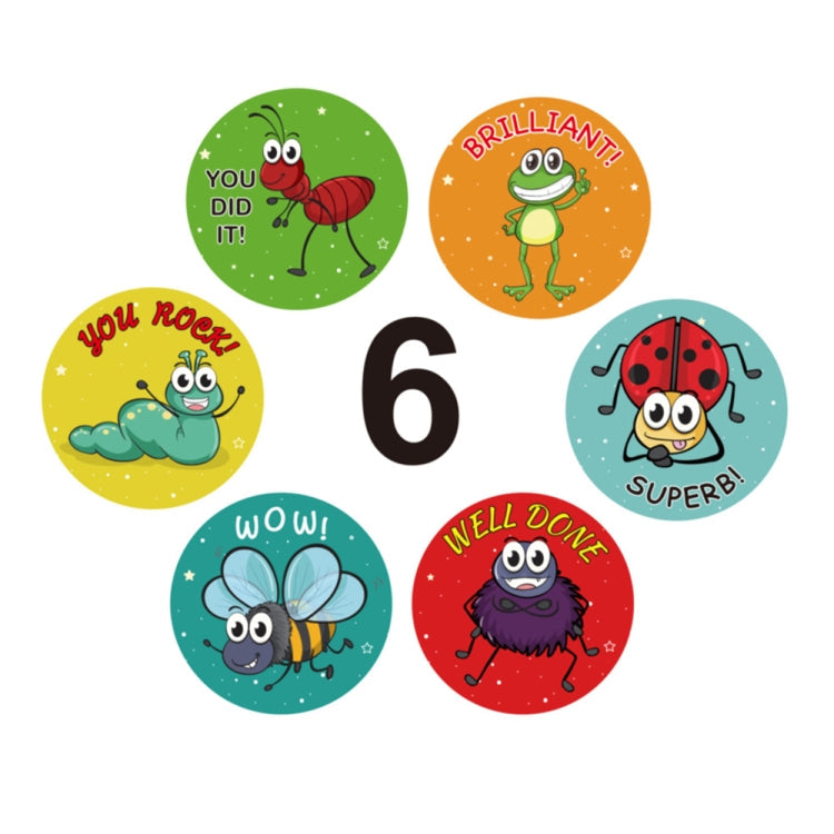 2 PCS Children Cartoon Reward Sticker Label-Reluova