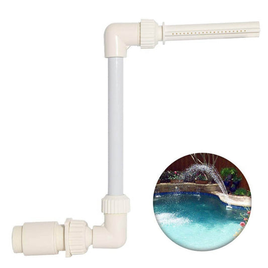 K-210 Swimming Pool Decoration Accessories Swimming Pool Adjustable Height Direction Small Waterfall Fountain Reluova