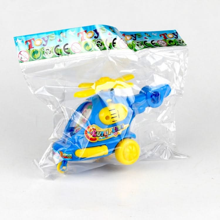 3 PCS Children Handle Plane Q Version Aviation Helicopter Model Reluova