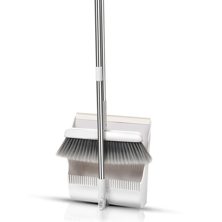 Household Folding Standing Rotatable Broom And Dustpan Set Combination