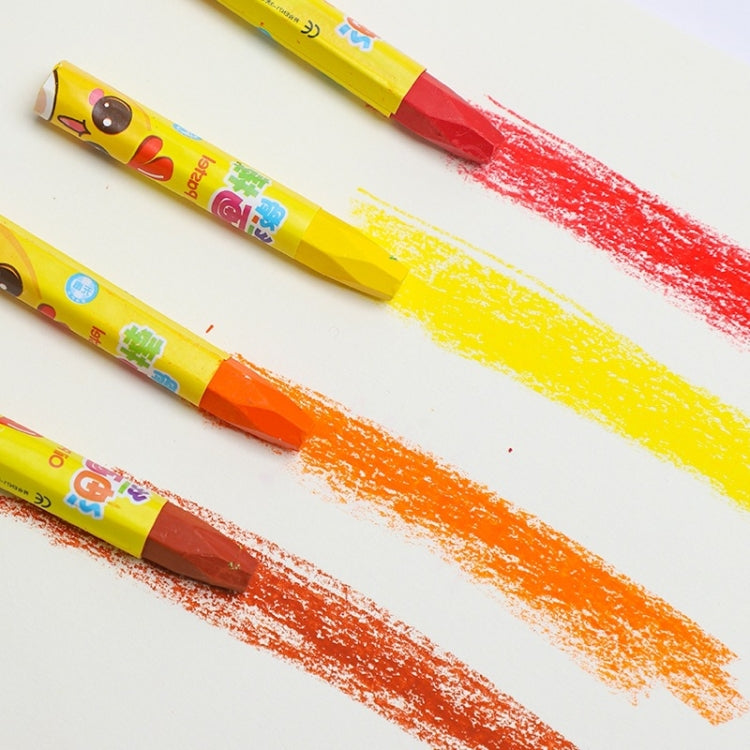 Barrel Oil Pastel Colors Children Drawing Pen Set Washable Crayons