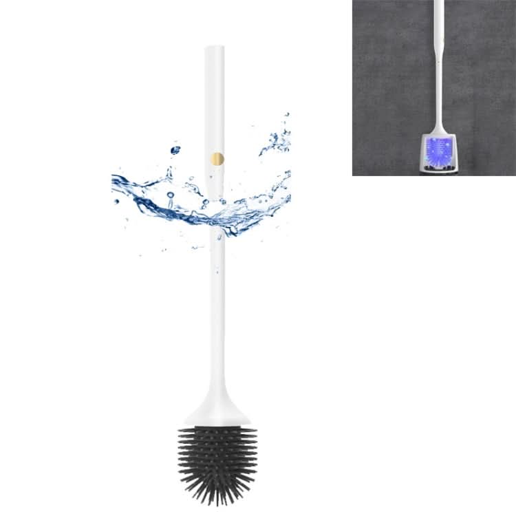 MT001 Ultraviolet Disinfection And Sterilization Long-Handled Silicone Soft Hair Wall-Mounted Electric Toilet Brush