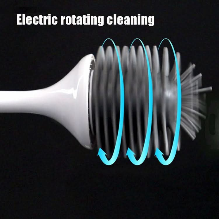 MT001 Ultraviolet Disinfection And Sterilization Long-Handled Silicone Soft Hair Wall-Mounted Electric Toilet Brush